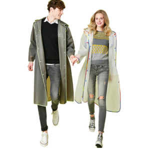 Fashion Smoky EVA Rain Jacket – FB18028