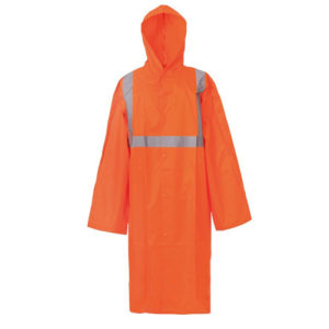 High-visibility long rain jacket- FB18013