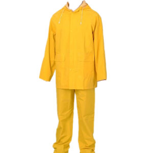 Yellow PVC/Polyester/PVC Rain suit – FB18030