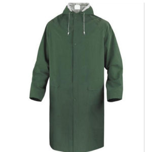 Yellow PVC/Polyester Rain Jacket Mens FB18041