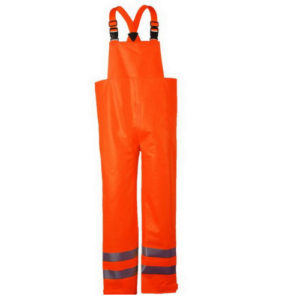 HiVis Breathable Rain Bib Pants with R/Tape- FB18054