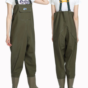 Fisherman raincoat/Rain bibs conjoined shoes -FB18058
